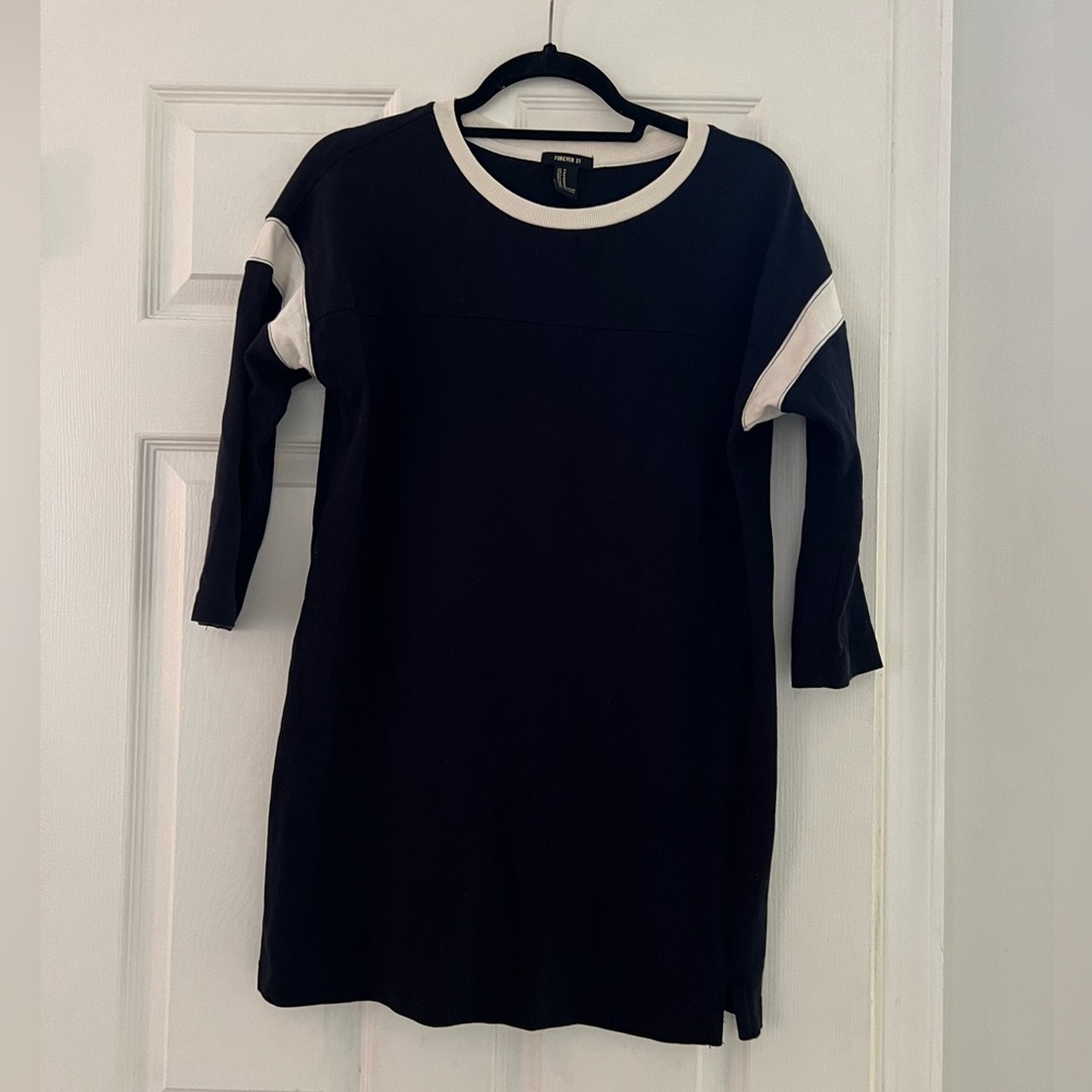 Forever 21 Sweatshirt Dress, Runs Short, Medium